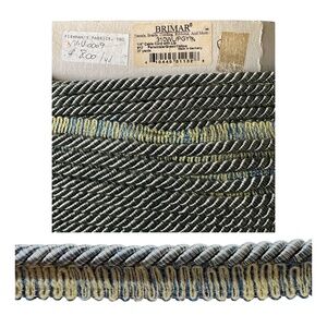 BRIMAR Vintage Cable Cord w/ Lip 27 Continuous Yards Green Yellow Germany
